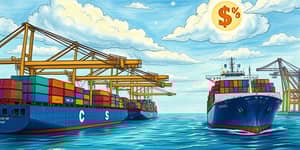 Currency realignments alter export competitiveness