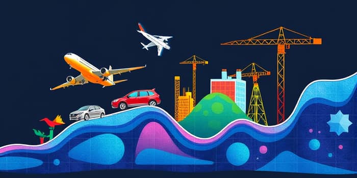 Analyze cost structure changes in cyclical industries