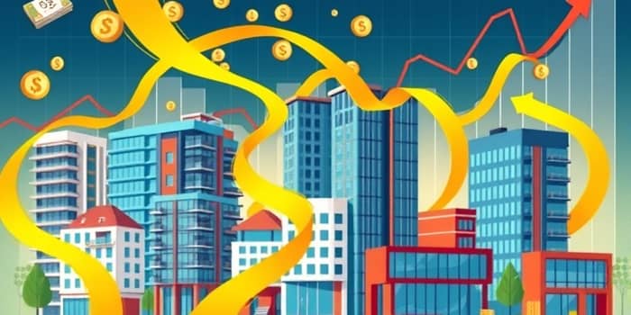 Analyze cash flow trends in real estate portfolios