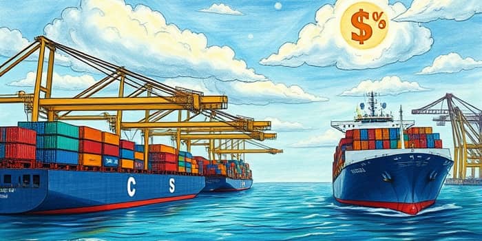 Currency realignments alter export competitiveness
