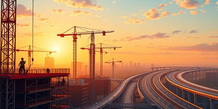 Government stimulus boosts construction activity